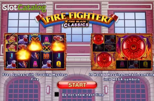 Οθόνη2. Fire Blaze Fire Fighter Κουλοχέρης