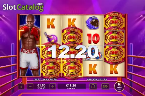 Οθόνη7. Frank Bruno Sporting Legends Κουλοχέρης
