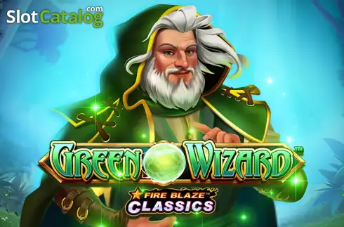Fire Blaze: Green Wizard Λογότυπο Fire Blaze: Green Wizard Λογότυπο