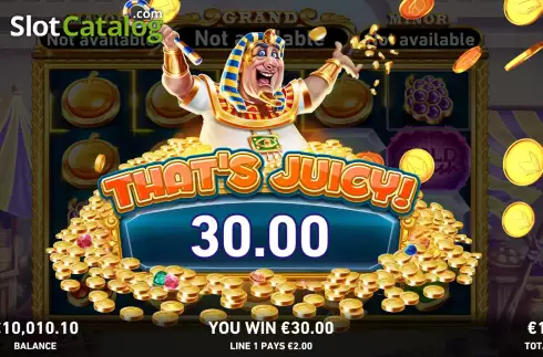 Οθόνη7. Gold Splash: Toots Froots Κουλοχέρης