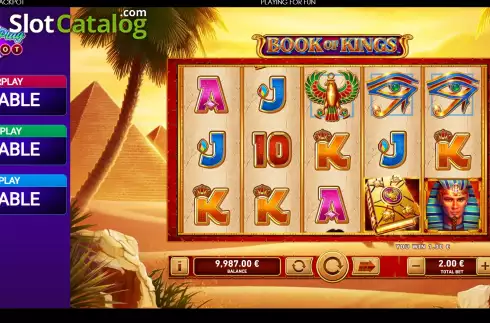 Οθόνη3. Book of Kings: Power Play Κουλοχέρης 
