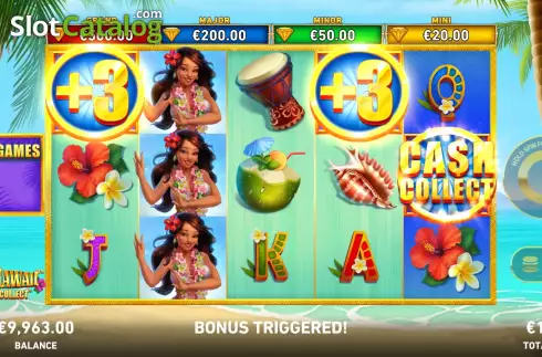 Οθόνη7. Alohawaii: Cash Collect Κουλοχέρης