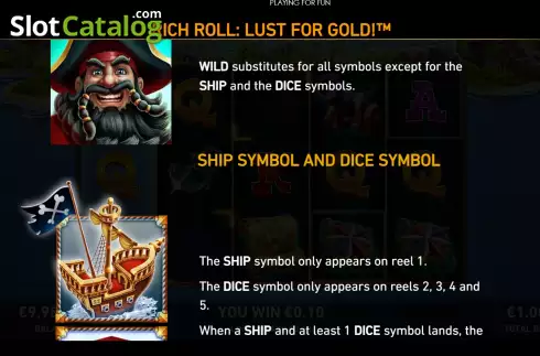 Οθόνη5. Rich Roll: Lust For Gold! Κουλοχέρης 