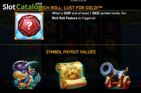 Οθόνη6. Rich Roll: Lust For Gold! Κουλοχέρης 