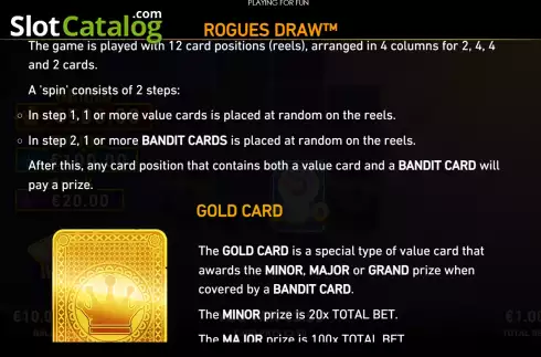 Οθόνη6. Rogues Draw Κουλοχέρης