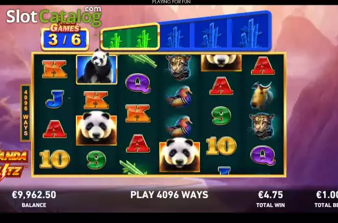 Οθόνη6. Panda Blitz Κουλοχέρης