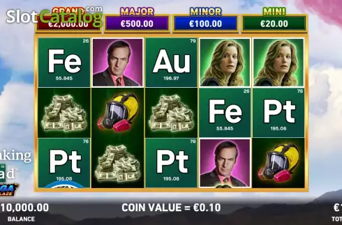 Οθόνη2. Mega Fire Blaze: Breaking Bad Κουλοχέρης