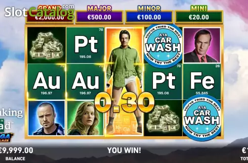 Οθόνη3. Mega Fire Blaze: Breaking Bad Κουλοχέρης