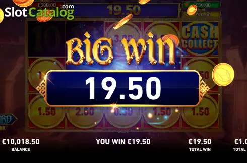 Οθόνη3. Blue Wizard: Cash Collect & Link Κουλοχέρης
