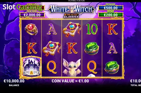 Οθόνη2. Fire Blaze: White Witch Κουλοχέρης