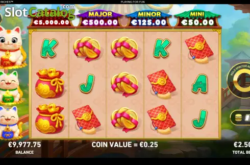 Οθόνη2. Triple Meow Riches Κουλοχέρης 
