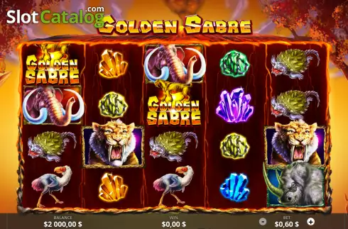 Οθόνη3. Golden Sabre Κουλοχέρης 