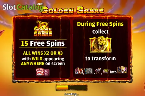 Οθόνη2. Golden Sabre Κουλοχέρης 