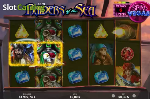Οθόνη4. Raiders of the Sea Κουλοχέρης