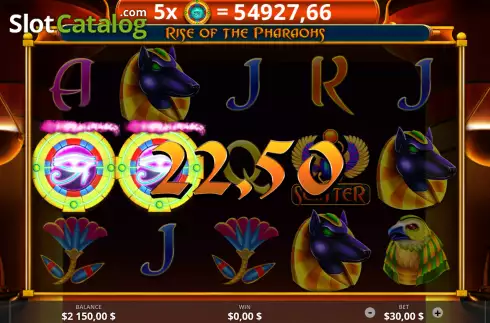 Οθόνη4. Rise of the Pharaohs (Ready Play Gaming) Κουλοχέρης