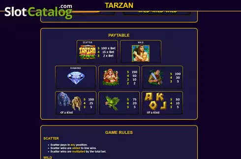 Οθόνη8. Tarzan (Ready Play Gaming) Κουλοχέρης