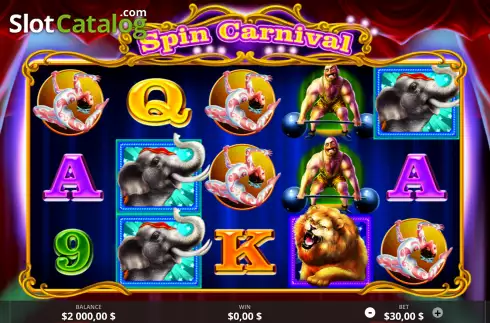 Οθόνη2. Spin Carnival Κουλοχέρης