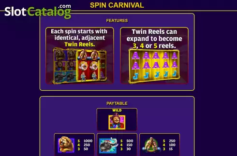 Οθόνη5. Spin Carnival Κουλοχέρης