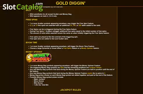 Οθόνη7. Gold Diggin Κουλοχέρης