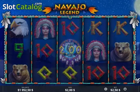 Οθόνη3. Navajo Legend Κουλοχέρης
