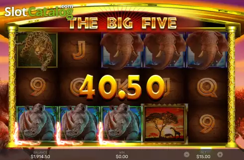 Οθόνη4. The Big Five Κουλοχέρης 