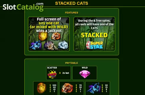 Οθόνη5. Stacked Cats Κουλοχέρης 