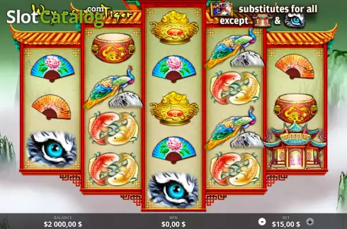 Οθόνη2. Way of the Tiger (Ready Play Gaming) Κουλοχέρης
