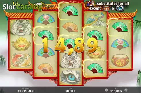 Οθόνη3. Way of the Tiger (Ready Play Gaming) Κουλοχέρης