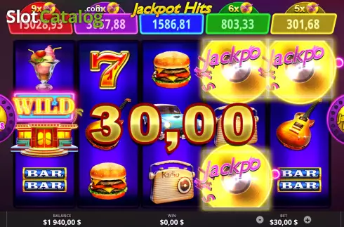 Οθόνη3. Jackpot Hits Κουλοχέρης