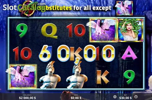Οθόνη4. Mighty Medusa (Ready Play Gaming) Κουλοχέρης