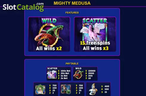 Οθόνη5. Mighty Medusa (Ready Play Gaming) Κουλοχέρης