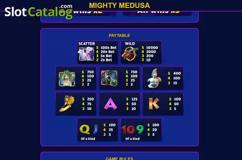 Οθόνη6. Mighty Medusa (Ready Play Gaming) Κουλοχέρης