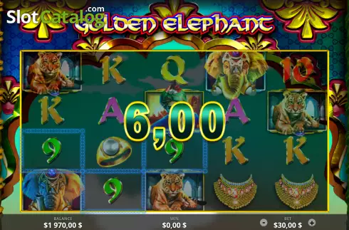 Οθόνη3. Golden Elephant (Ready Play Gaming) Κουλοχέρης