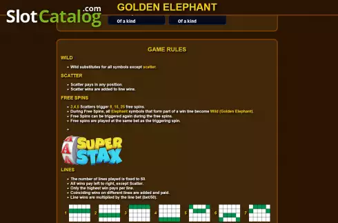 Οθόνη7. Golden Elephant (Ready Play Gaming) Κουλοχέρης