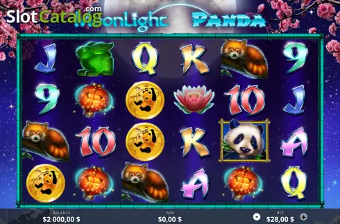 Οθόνη2. Moonlight Panda Κουλοχέρης 