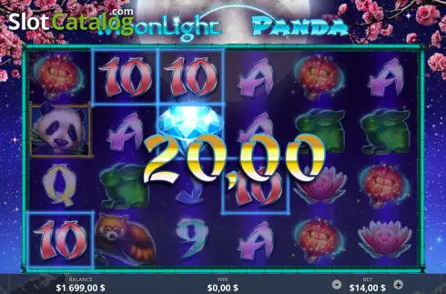 Οθόνη3. Moonlight Panda Κουλοχέρης 
