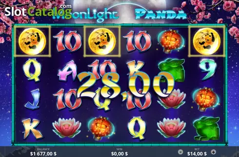 Οθόνη4. Moonlight Panda Κουλοχέρης 