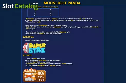 Οθόνη9. Moonlight Panda Κουλοχέρης 