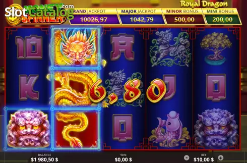 Οθόνη4. Royal Dragon (Ready Play Gaming) Κουλοχέρης