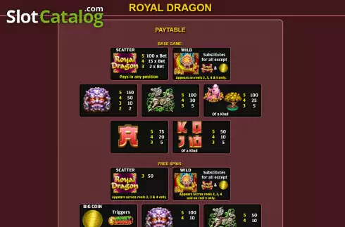 Οθόνη5. Royal Dragon (Ready Play Gaming) Κουλοχέρης