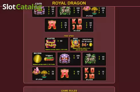 Οθόνη6. Royal Dragon (Ready Play Gaming) Κουλοχέρης