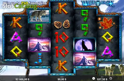 Οθόνη2. Wolf Pack (Ready Play Gaming) Κουλοχέρης