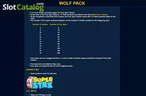 Οθόνη7. Wolf Pack (Ready Play Gaming) Κουλοχέρης