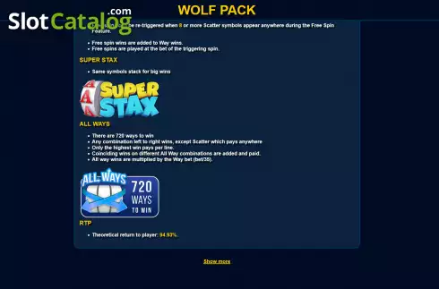 Οθόνη8. Wolf Pack (Ready Play Gaming) Κουλοχέρης