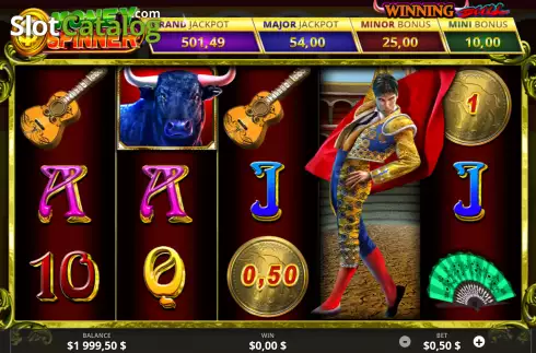 Οθόνη2. Winning Bull Κουλοχέρης 