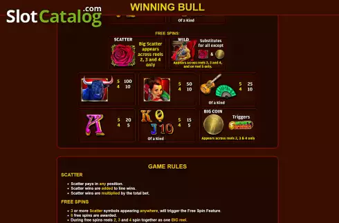 Οθόνη6. Winning Bull Κουλοχέρης 