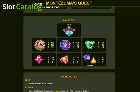 Οθόνη6. Montezuma's Quest Κουλοχέρης