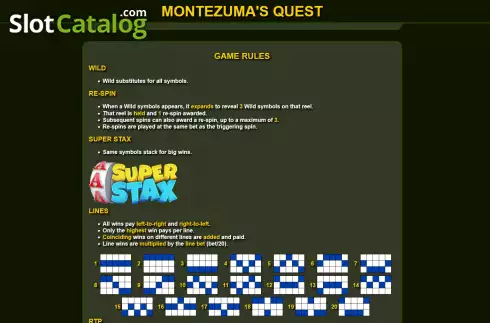 Οθόνη7. Montezuma's Quest Κουλοχέρης