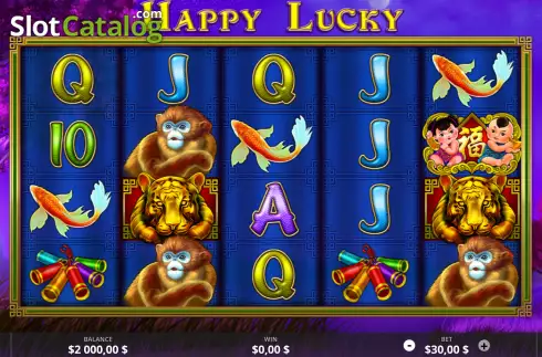 Οθόνη2. Happy Lucky (Ready Play Gaming) Κουλοχέρης 