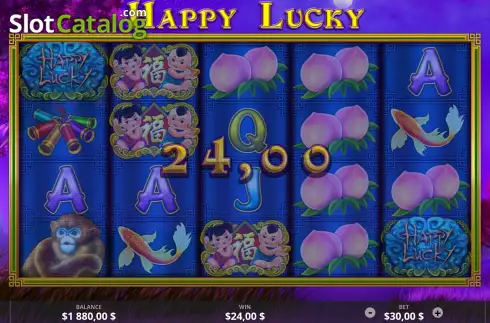Οθόνη3. Happy Lucky (Ready Play Gaming) Κουλοχέρης 